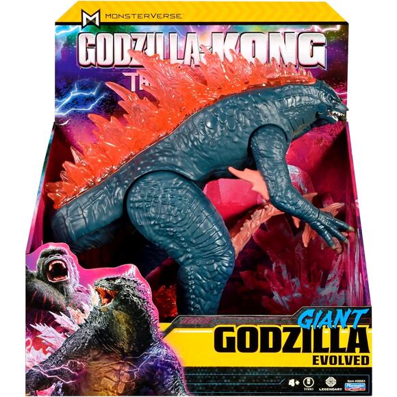 Giant Godzilla Evolved 12” Figure Godzilla x Kong The New Empire 2024 Playmates - Picture 1 of 3